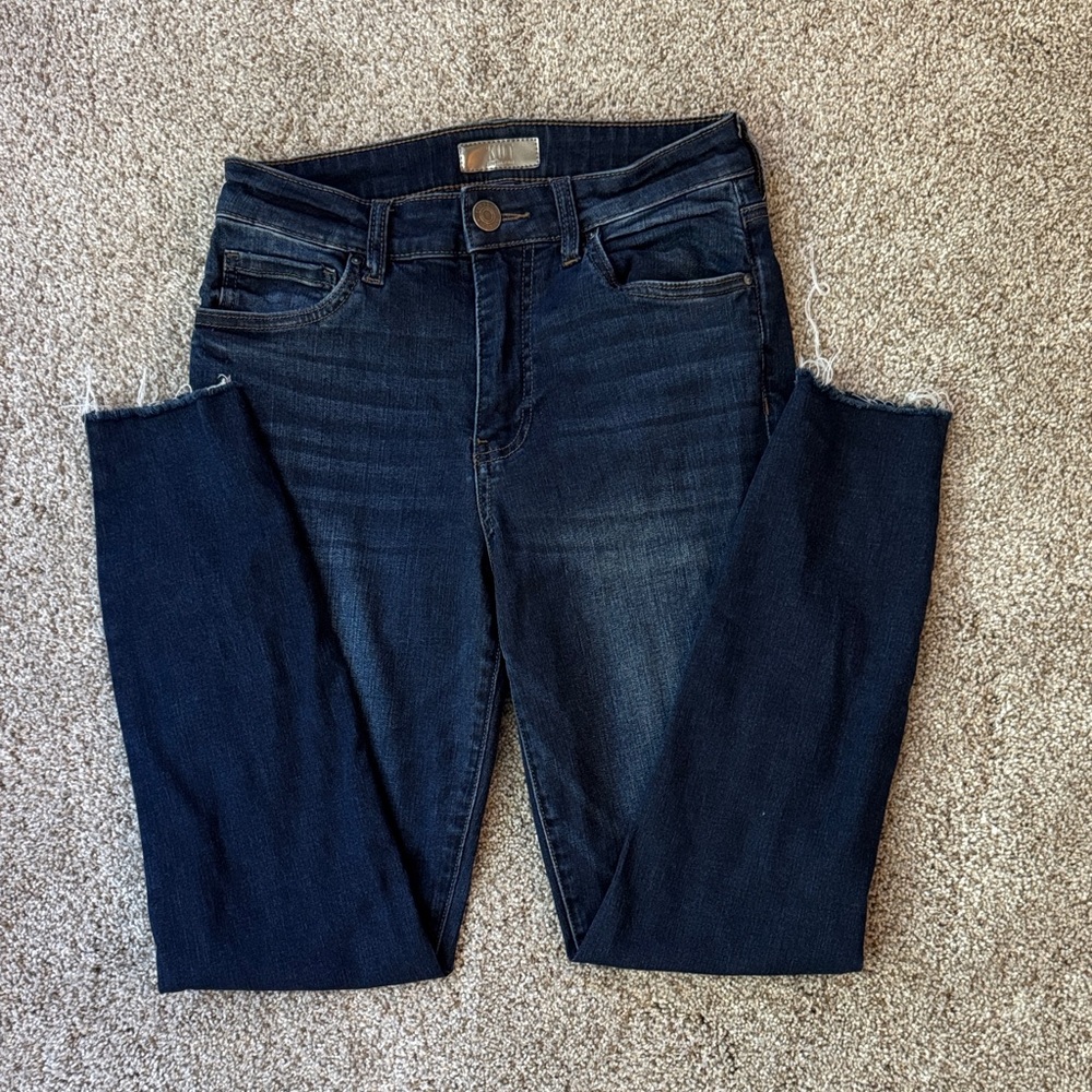 Kut from the Kloth Midnight Blue Ankle Jeans
